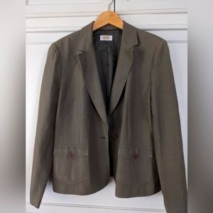 Talbot's Silk/Linen Jacket Size 16